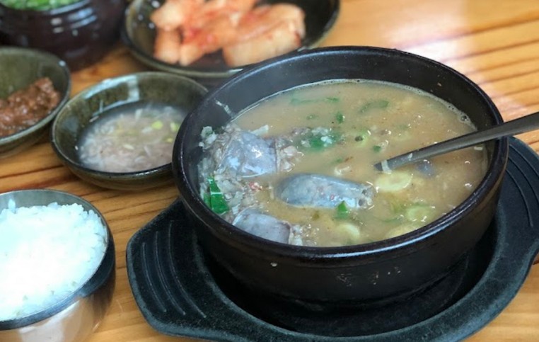 백암순대국
