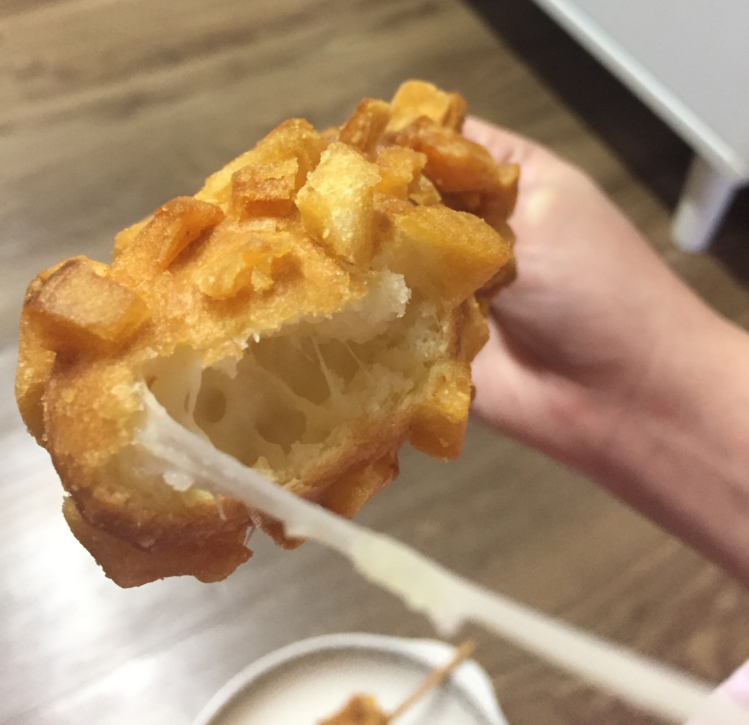 cj 고메 포테이토 치즈 핫도그 에어프라이어 치즈