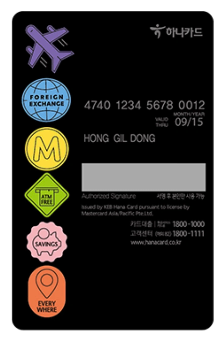 트래블로그 체크카드 캐리어스티커 디자인