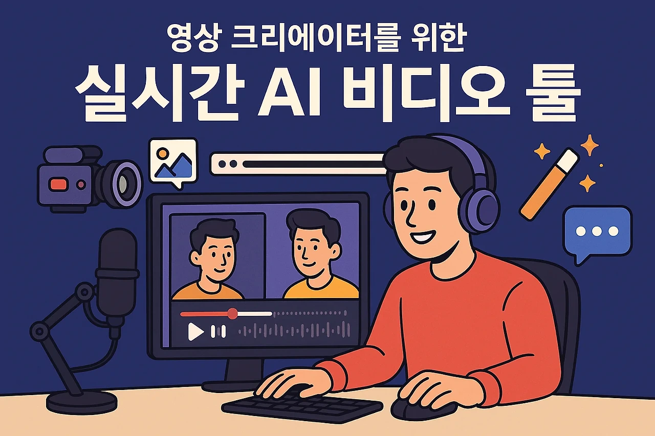 영상 크리에이터 AI 비디오 툴 관련 이미지