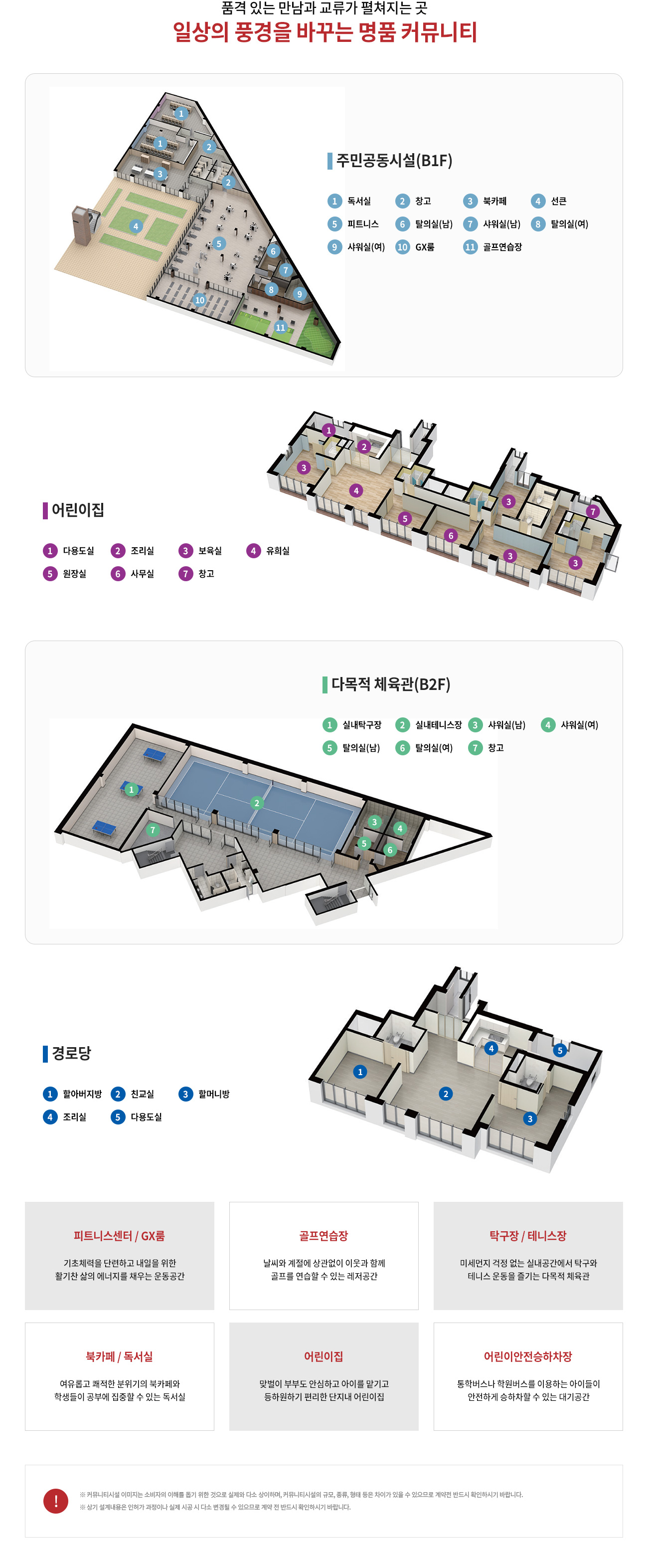 파주 운정3 이지더원 커뮤니티