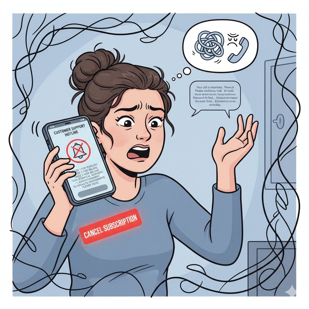 고객센터 전화 해지