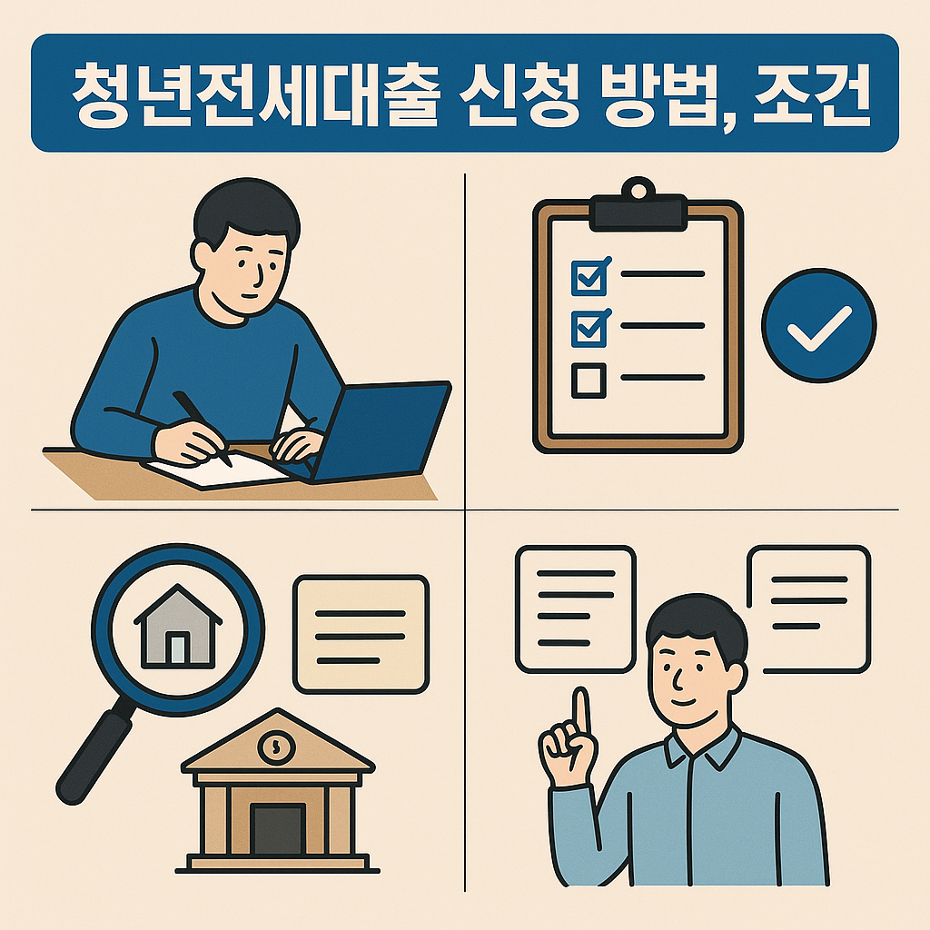 청년전세대출 신청방법, 조건