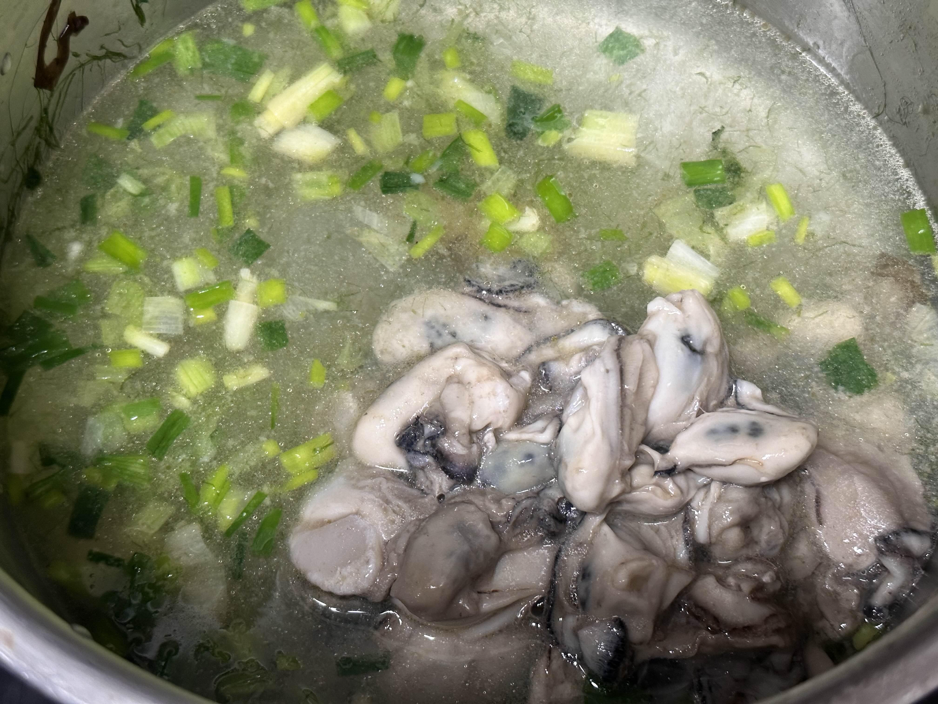 매생이굴국