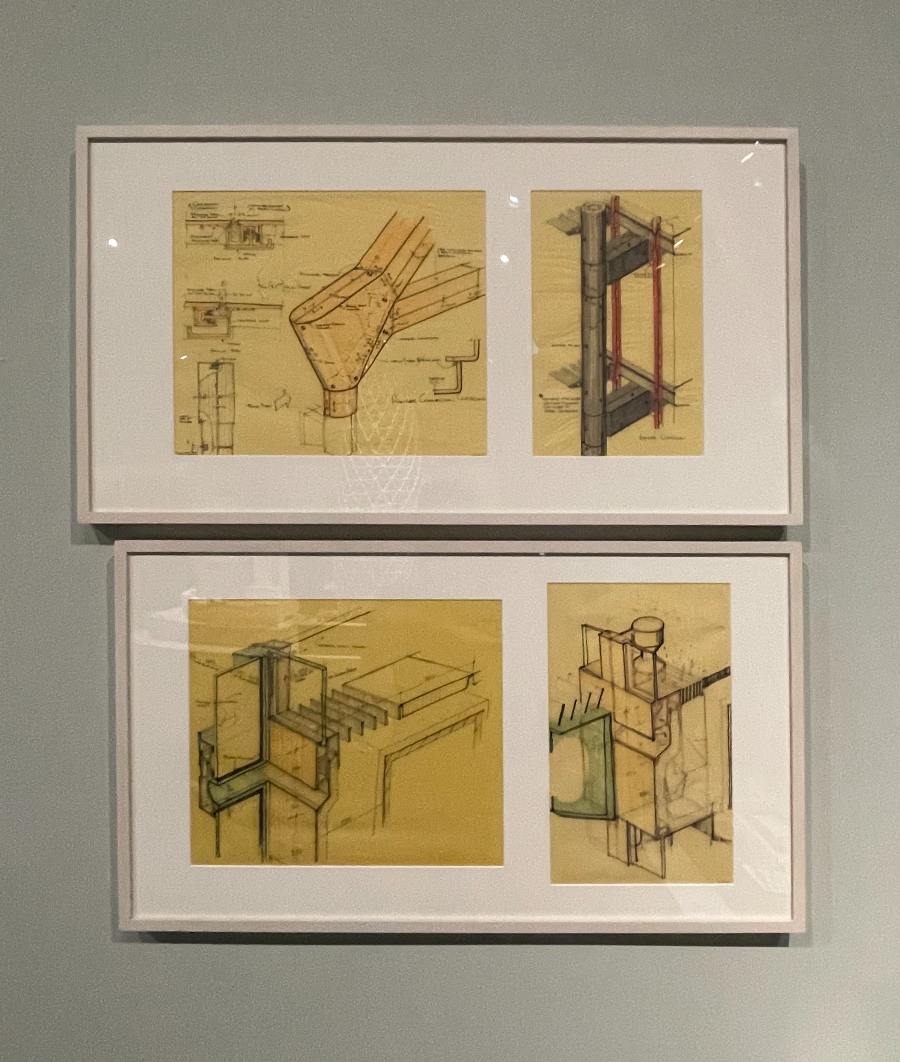 홍콩 상하이 은행 스케치