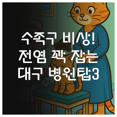 수족구병 전염 예방 수칙과 대구 북구..