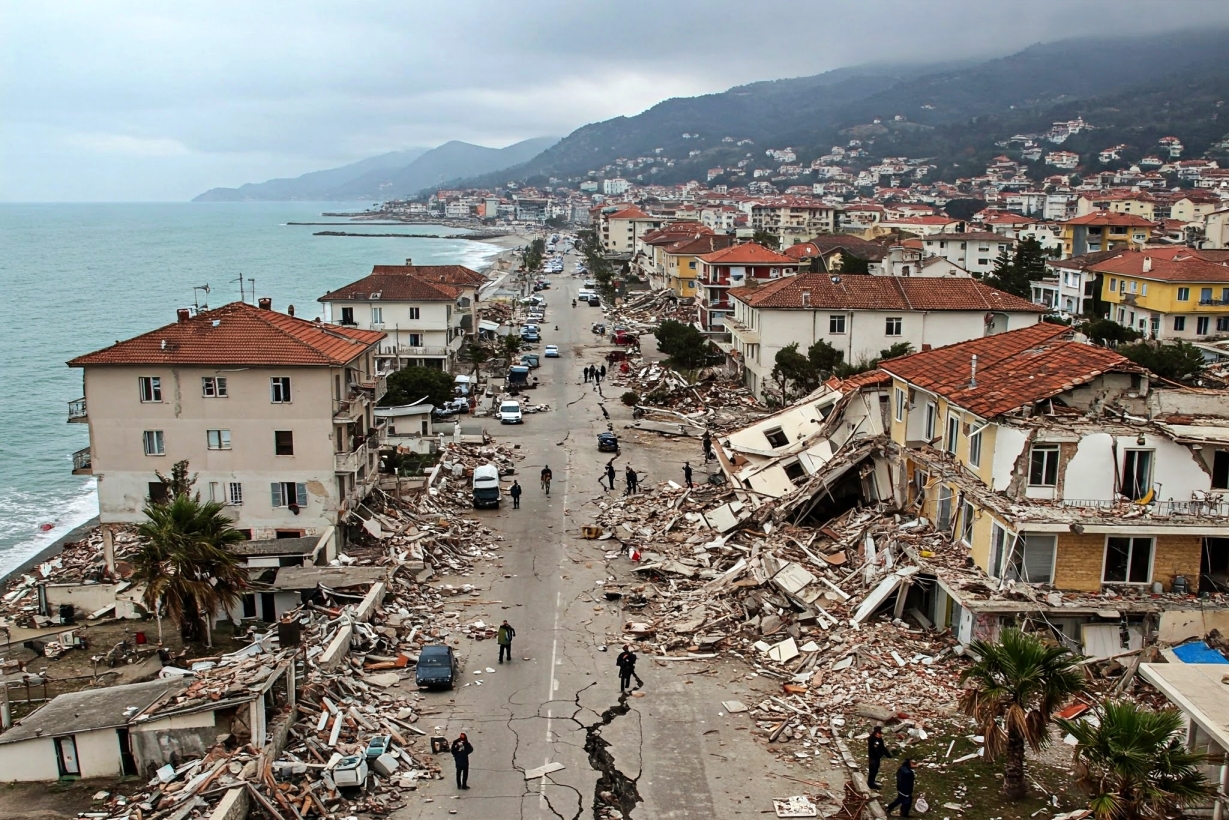 지진발생 대처법 관련 사진