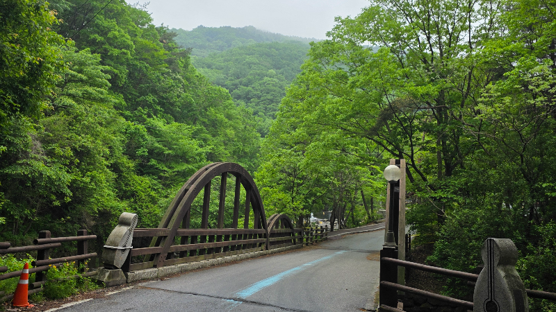 유명산을 등산로 입구
