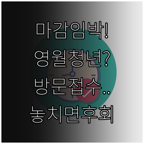 2026 영월군 청년월세지원 방문 접..