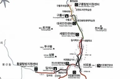 치악산 등산코스 완전 등산지도와 초보자 가이드 2025_8