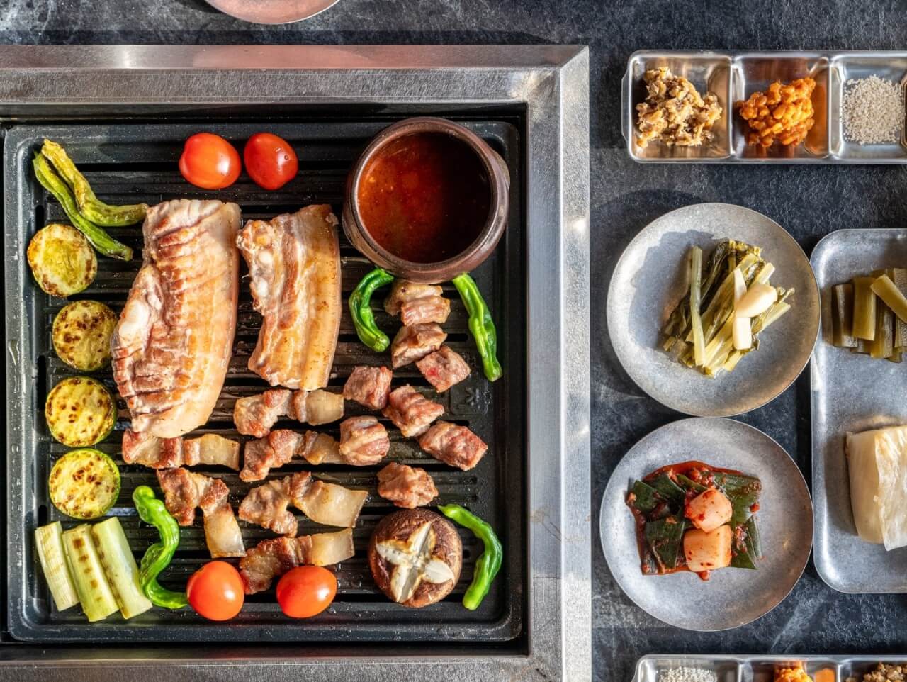 생방송투데이 제주 제주시 흑돼지 한상 맛집 정보! 자족식당