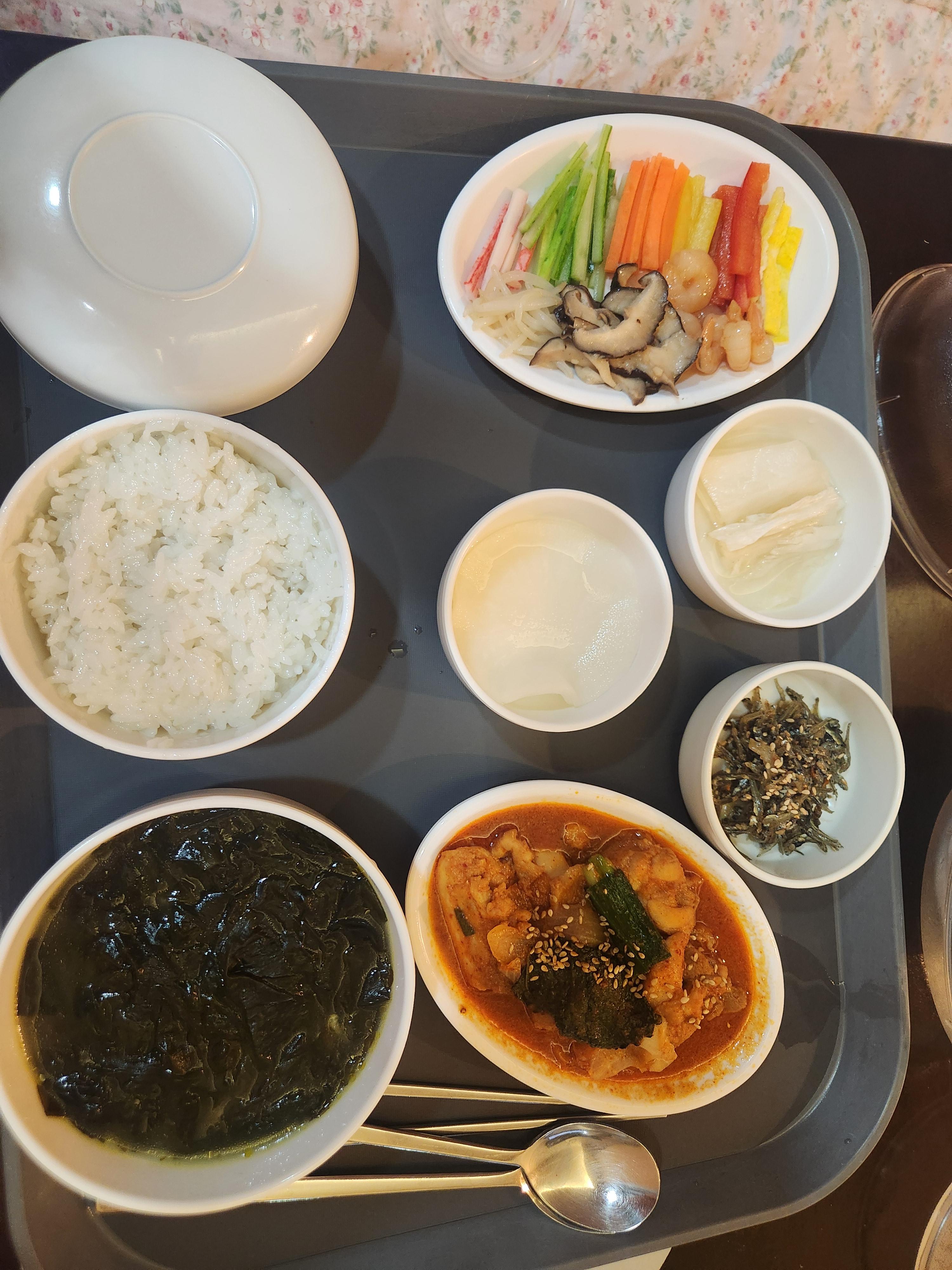 산후조리원 식사 반찬