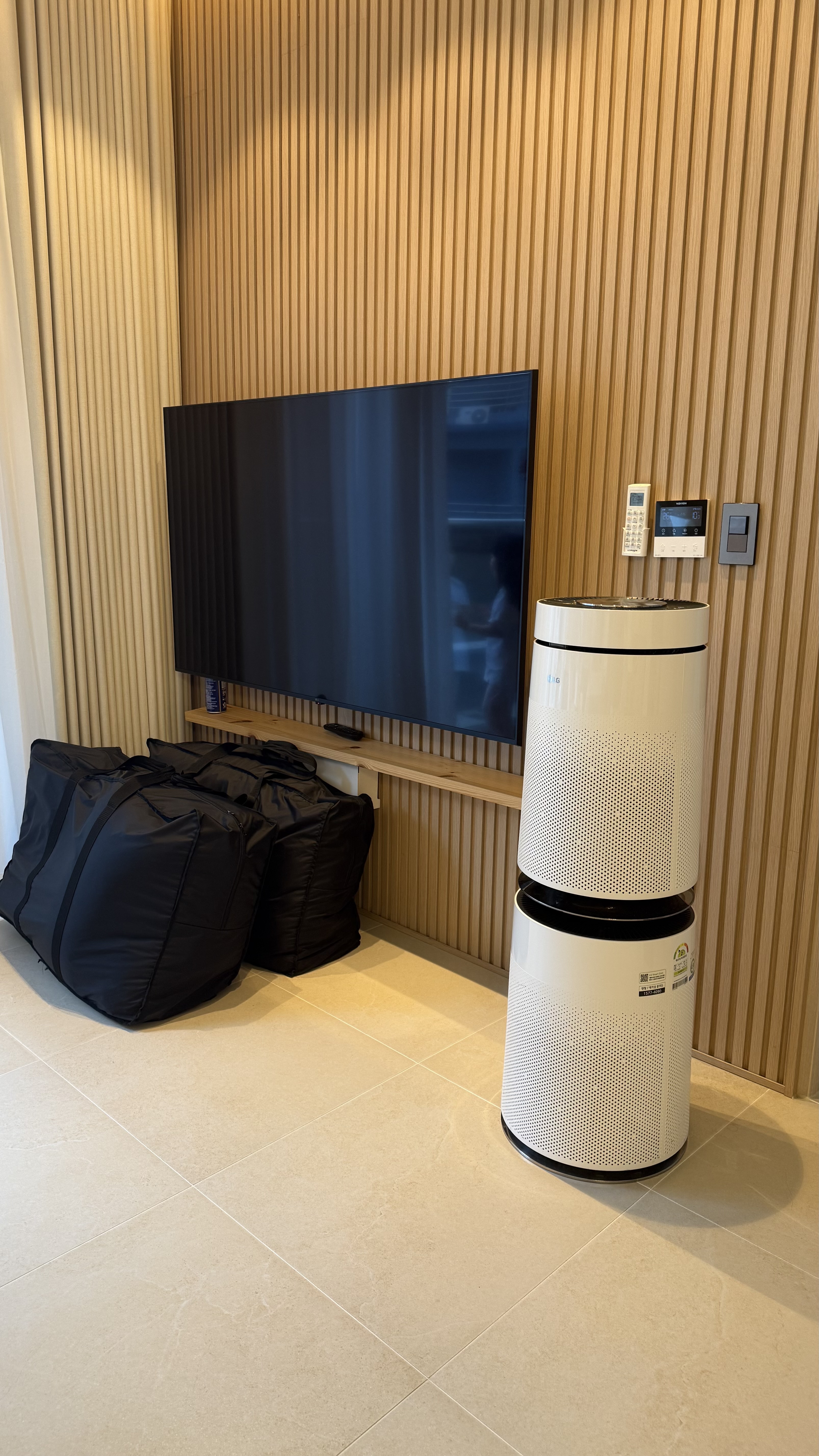 TV &amp; 공기청정기 &amp; 이브자리