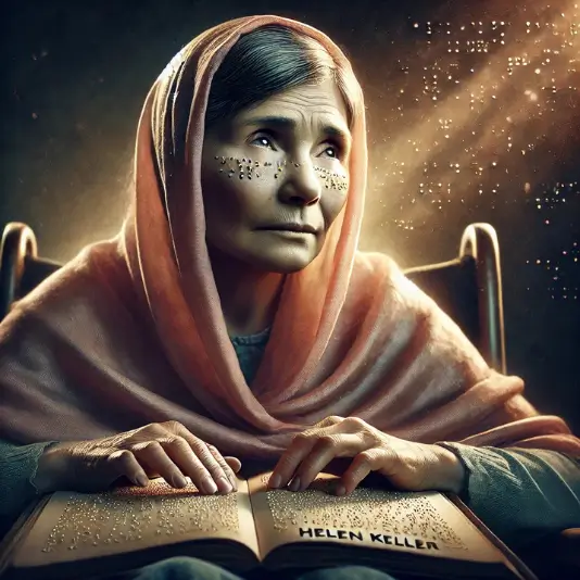 헬렌 켈러, 긍정과 꾸준함으로 장애를 극복한 역사적 인물