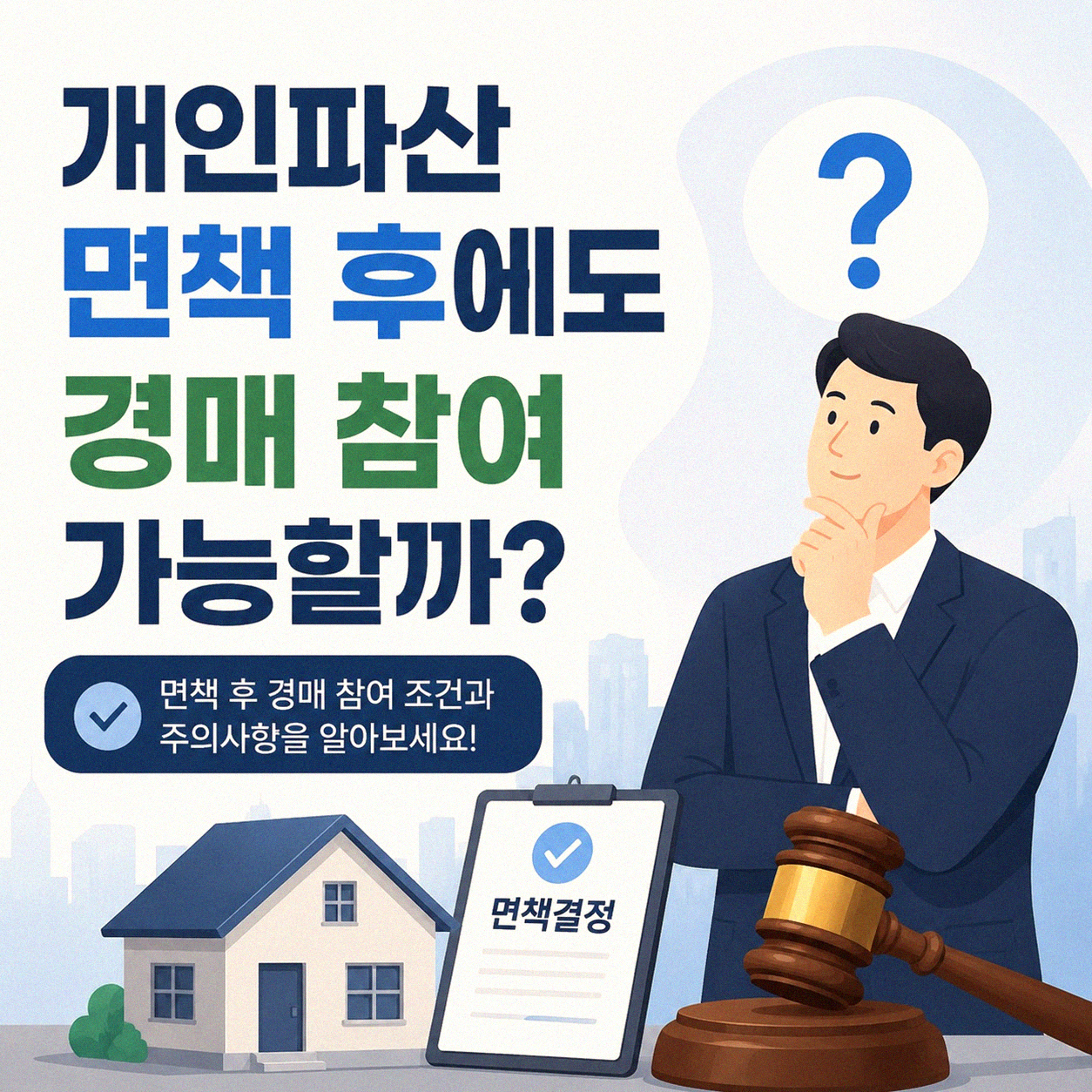 개인파산 후에도 경매 물건을 낙찰받을 수 있을까