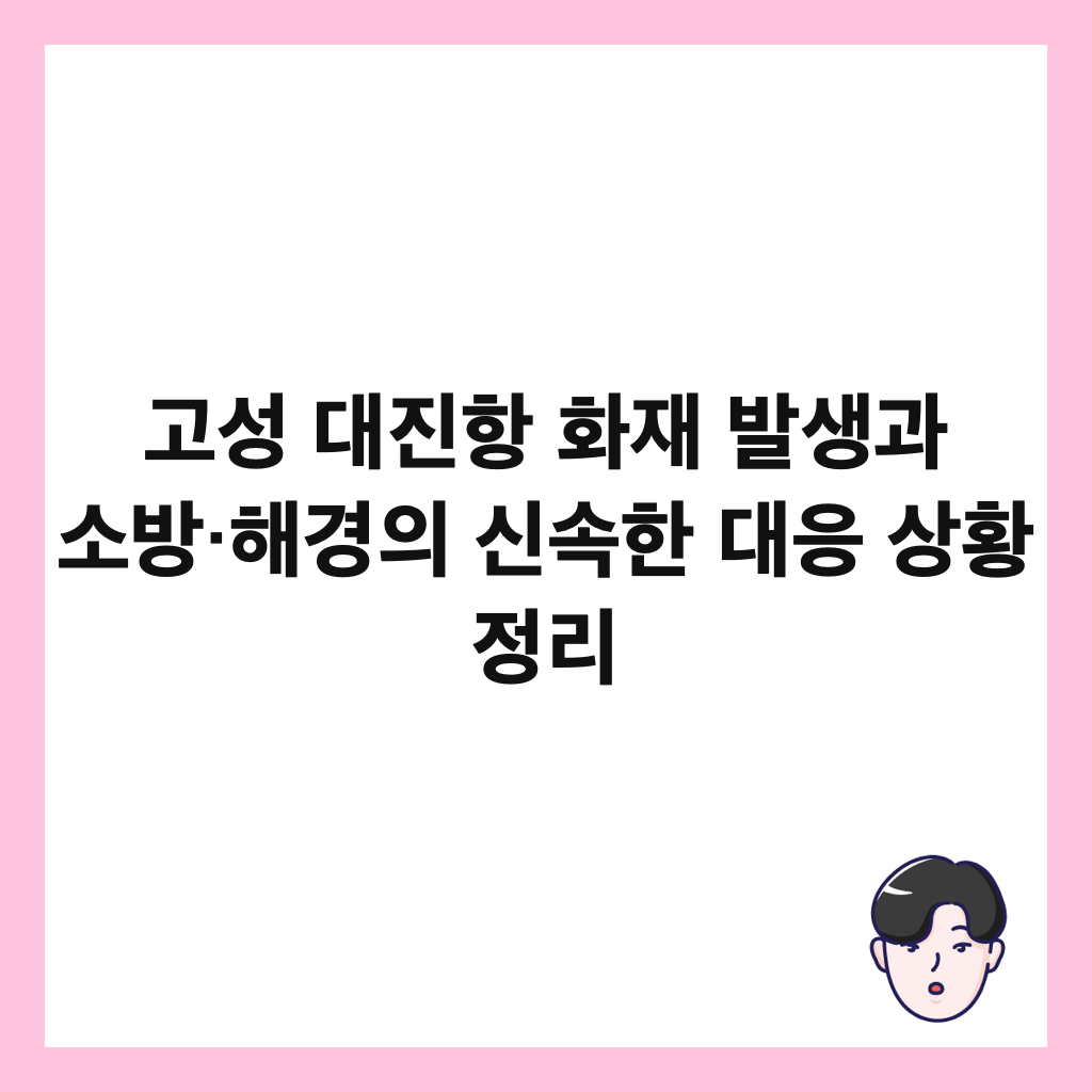 κ³ μ± λμ§ν νμ¬ λ°μκ³Ό μλ°©·ν΄κ²½μ μ μν λμ μν© μ 리 μΈλ€μΌ