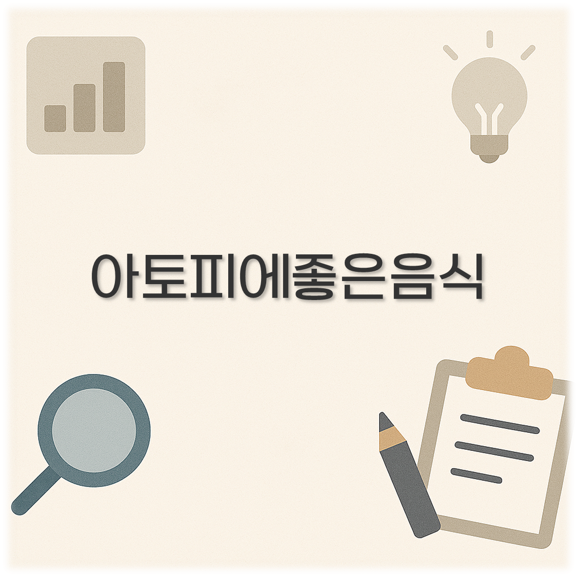 아토피에좋은음식