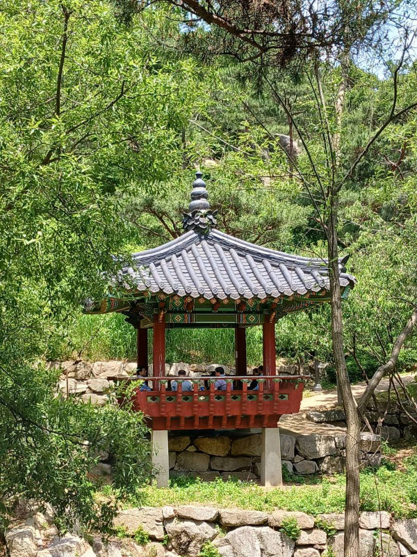 수성동계곡 정자