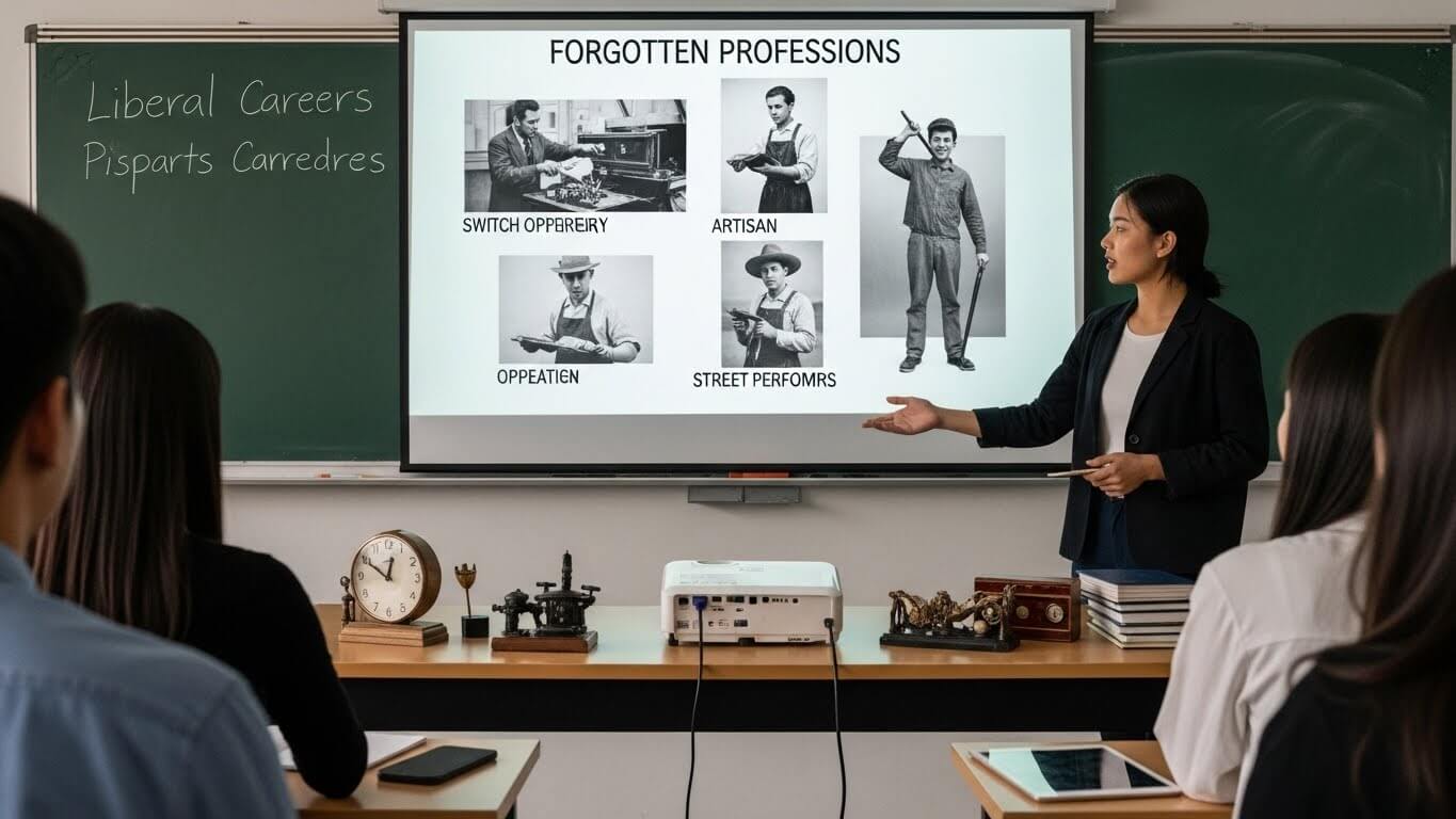 대학생 교양수업 발표용 사라진 직업 주제 추천 관련 사진