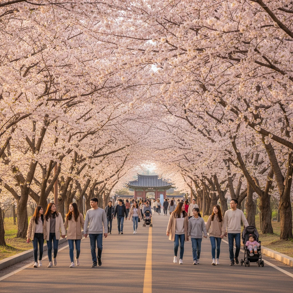 전남 영암 벚꽃 개화 예상 시기 및 ..