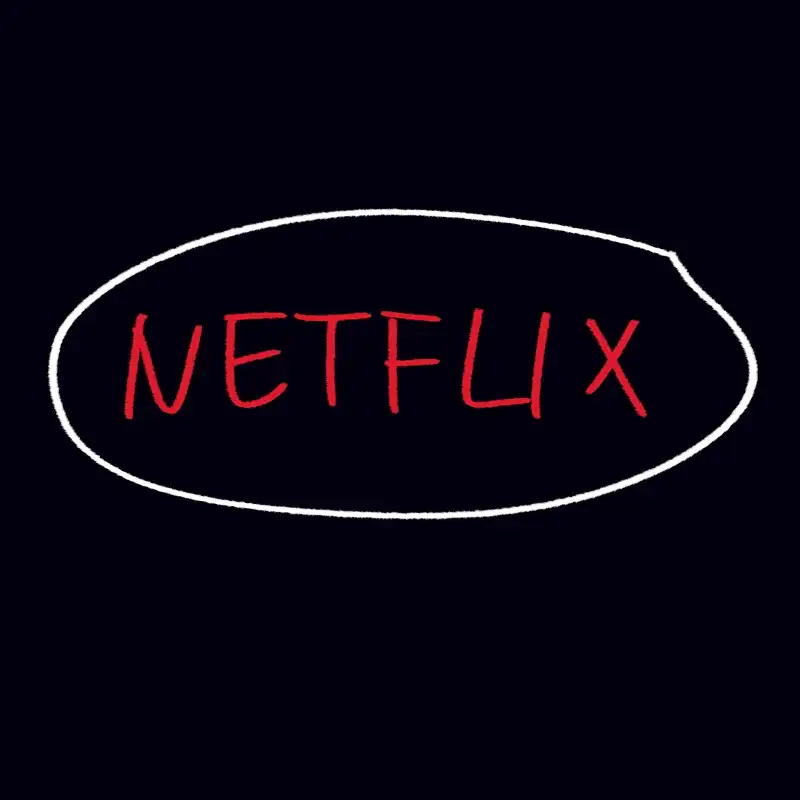 woolim이 직접 그린 오늘부터 인간입니다만, 월간 남친 드라마가 나오는 넷플릭스 로고 일러스트