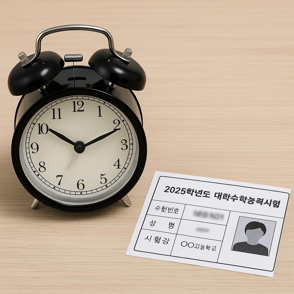 2025 수능 디데이 계산기 &ndash; D-102, 오늘부터 남은 시간 관리하세요!