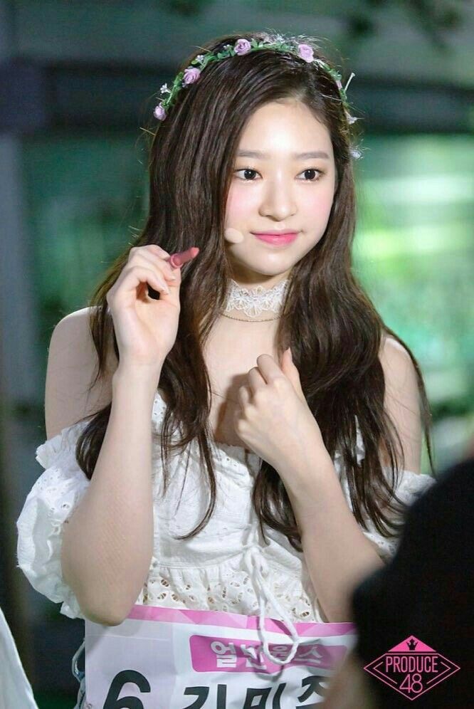 아이즈원 김민주 최애사진