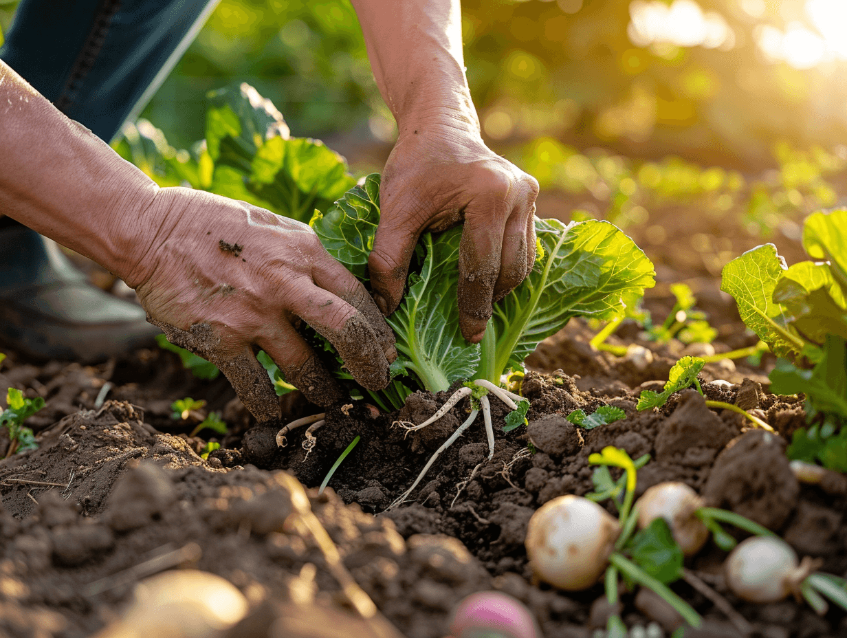 가을텃밭관리방법-토양정리,여름작물제거