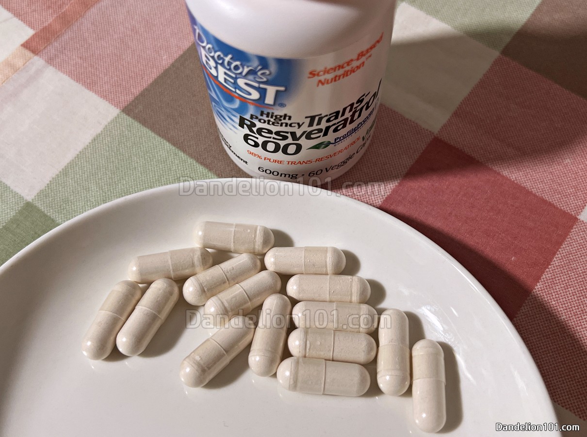 닥터스 베스트 트랜스-레스베라트롤 600 캡슐