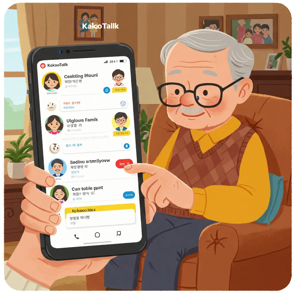 어르신 카카오톡 사용법 총정리 글자 키우기·사진 보내기·영상통화 쉽게 배우기