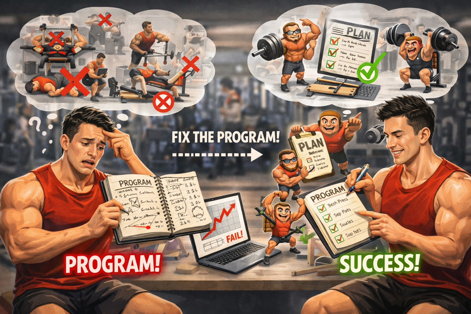 실제 루틴 적용: 4주 프로그램 완전 적용 구조