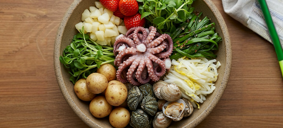 4월, 봄바다의 싱그러움을 담은 제철 해산물 3가지