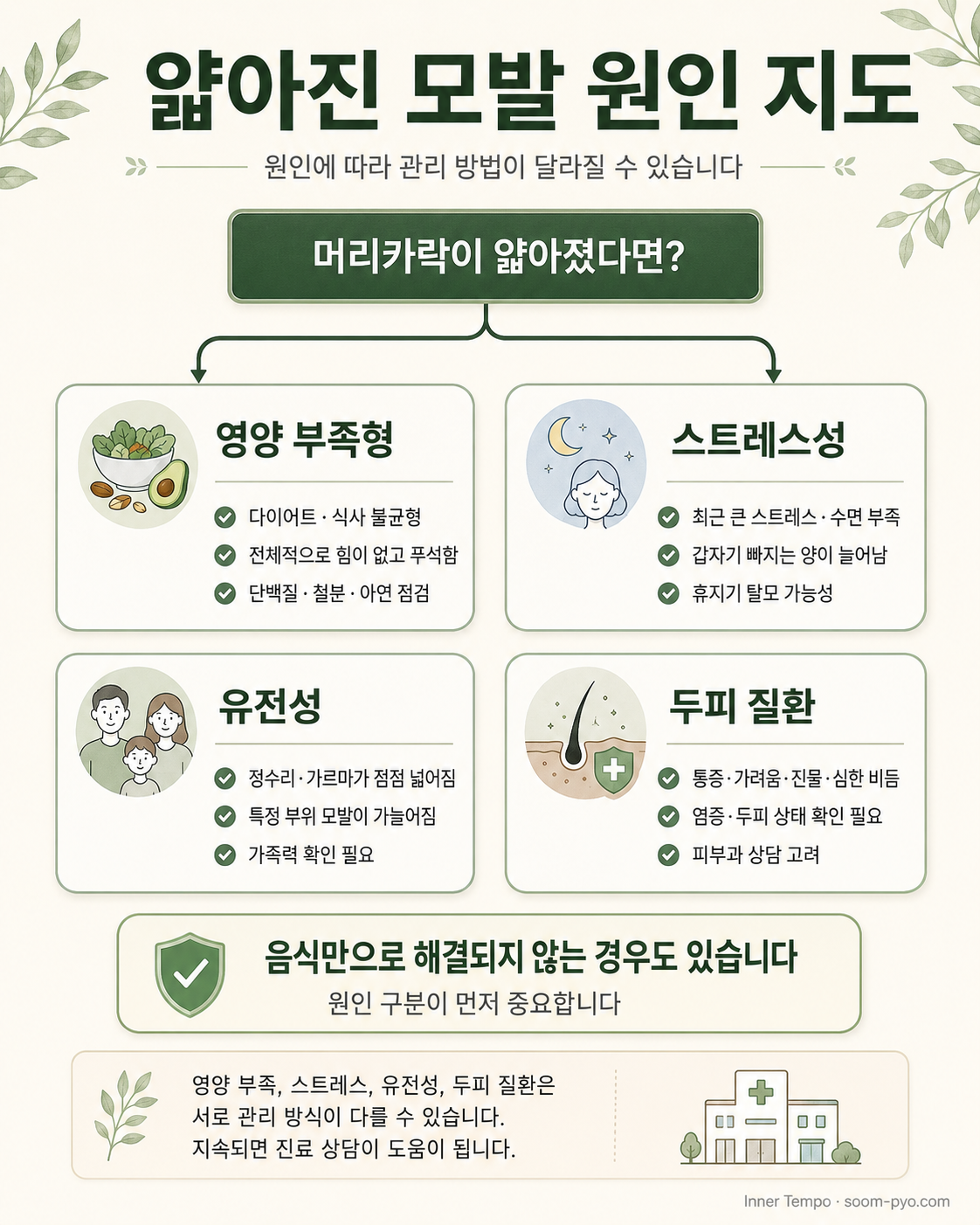 얇아진 모발 원인 가이드