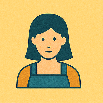 미용사 초상, 뷰티 자격증, 가위와 빗 아이콘