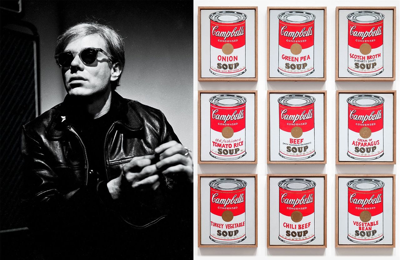 andy warhol x campbell soup