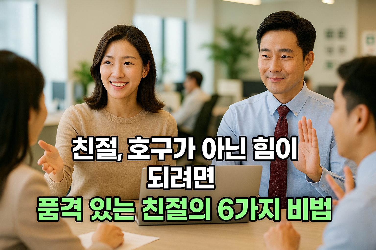 품격있는 친절