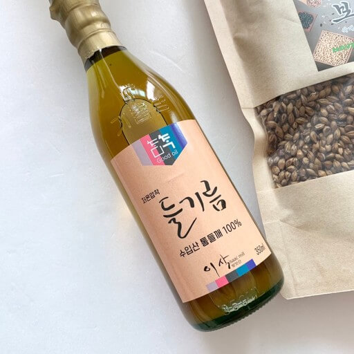 들기름 효능 6가지 및 부작용과 들기름 보관법