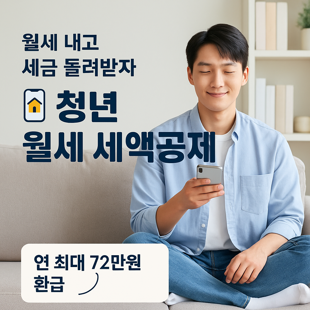 [7편] 청년 월세 세액공제 – 자격조건부터 절세 꿀팁까지!