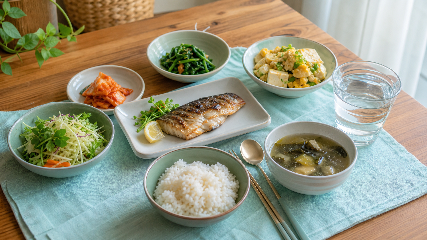 식후 혈당 낮추는 식사 순서로 채소와 단백질 반찬을 먼저 먹는 습관