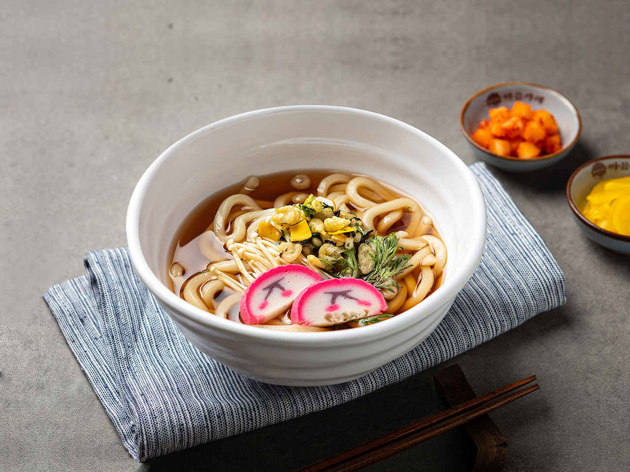 여의도 브란운돈까스 1인 세트(우동)