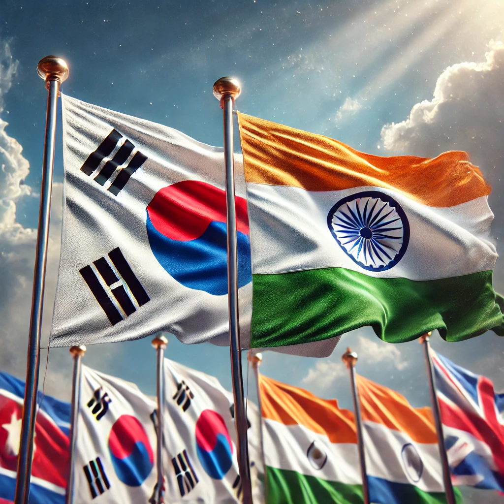 한국과 인도 경제협력에 관한 이미지