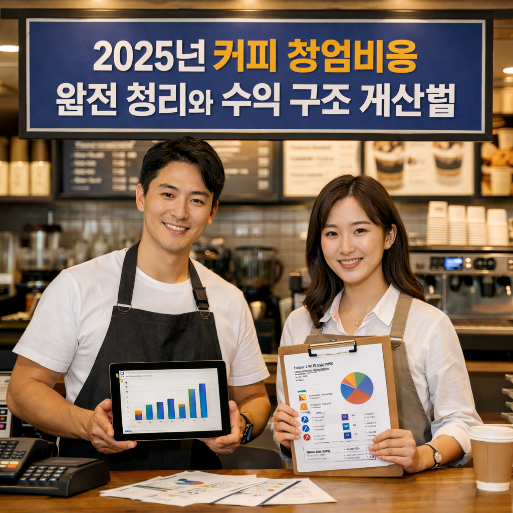 2026년 커피 창업비용 완전 정리와 수익 구조 계산법