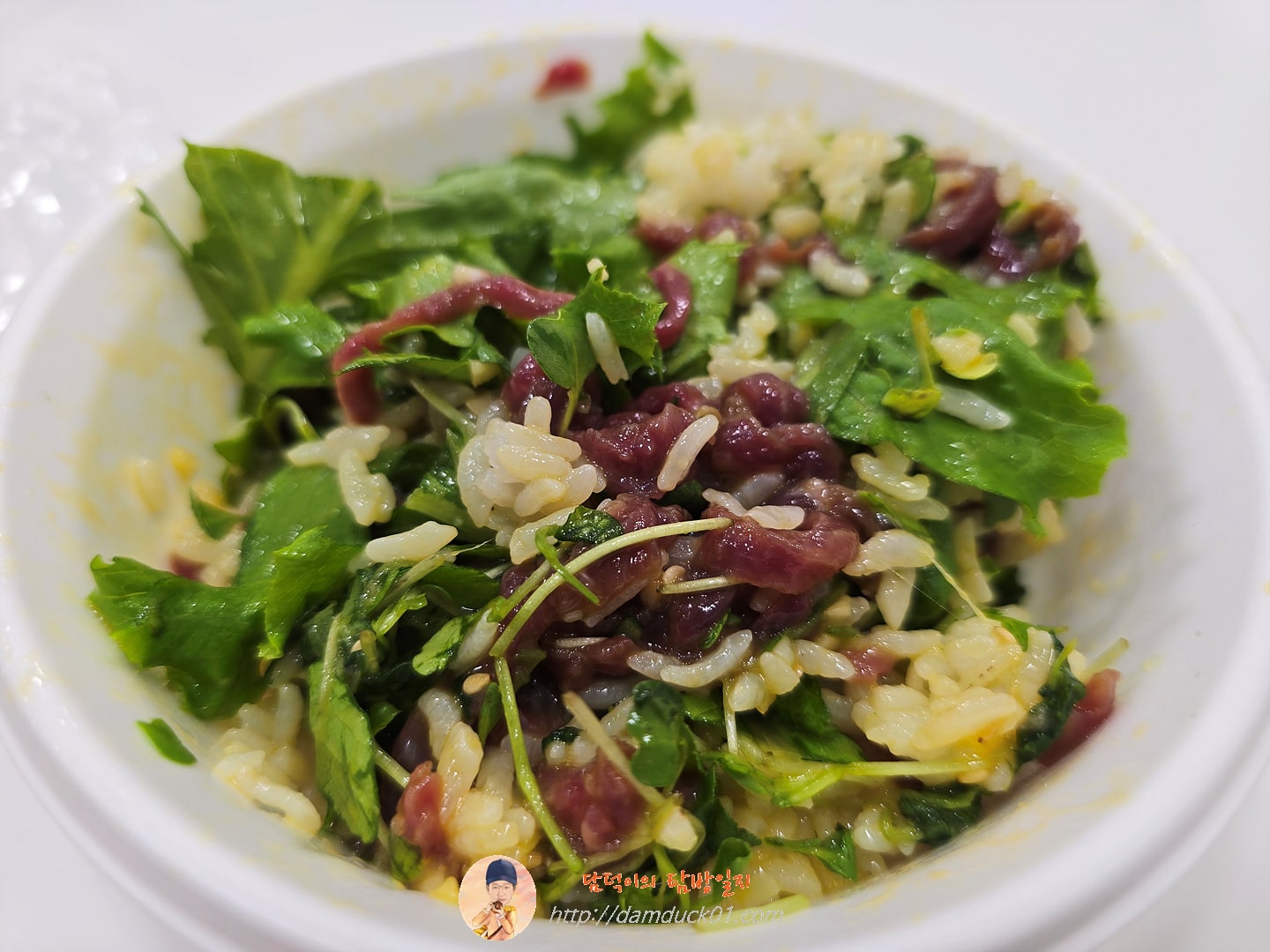 육회비빔밥, 메밀 비빔국수