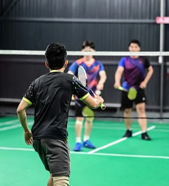 배드민턴 경기 이미지