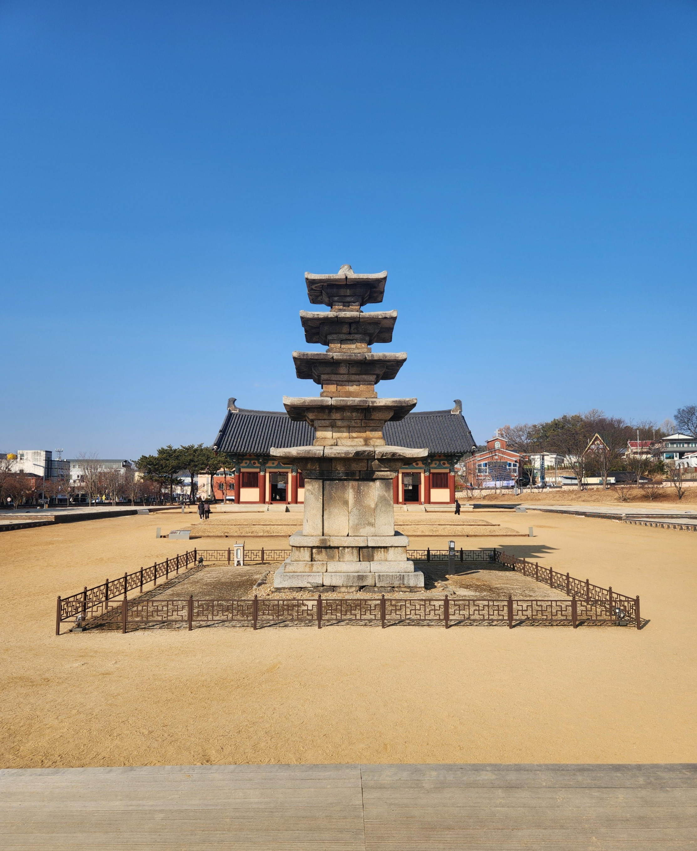 부여 가족나들이 정림사지오층석탑
