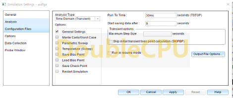 Transient-Analysis-해석-값-설정