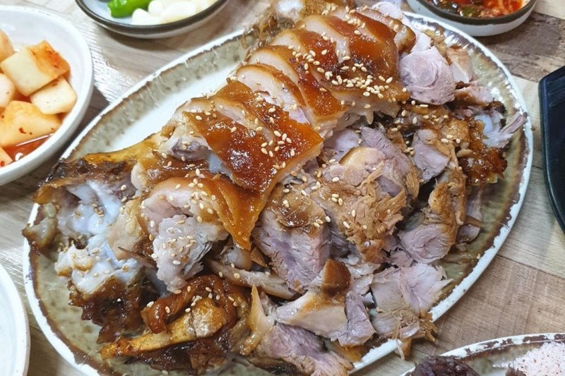 공덕역 족발 골목