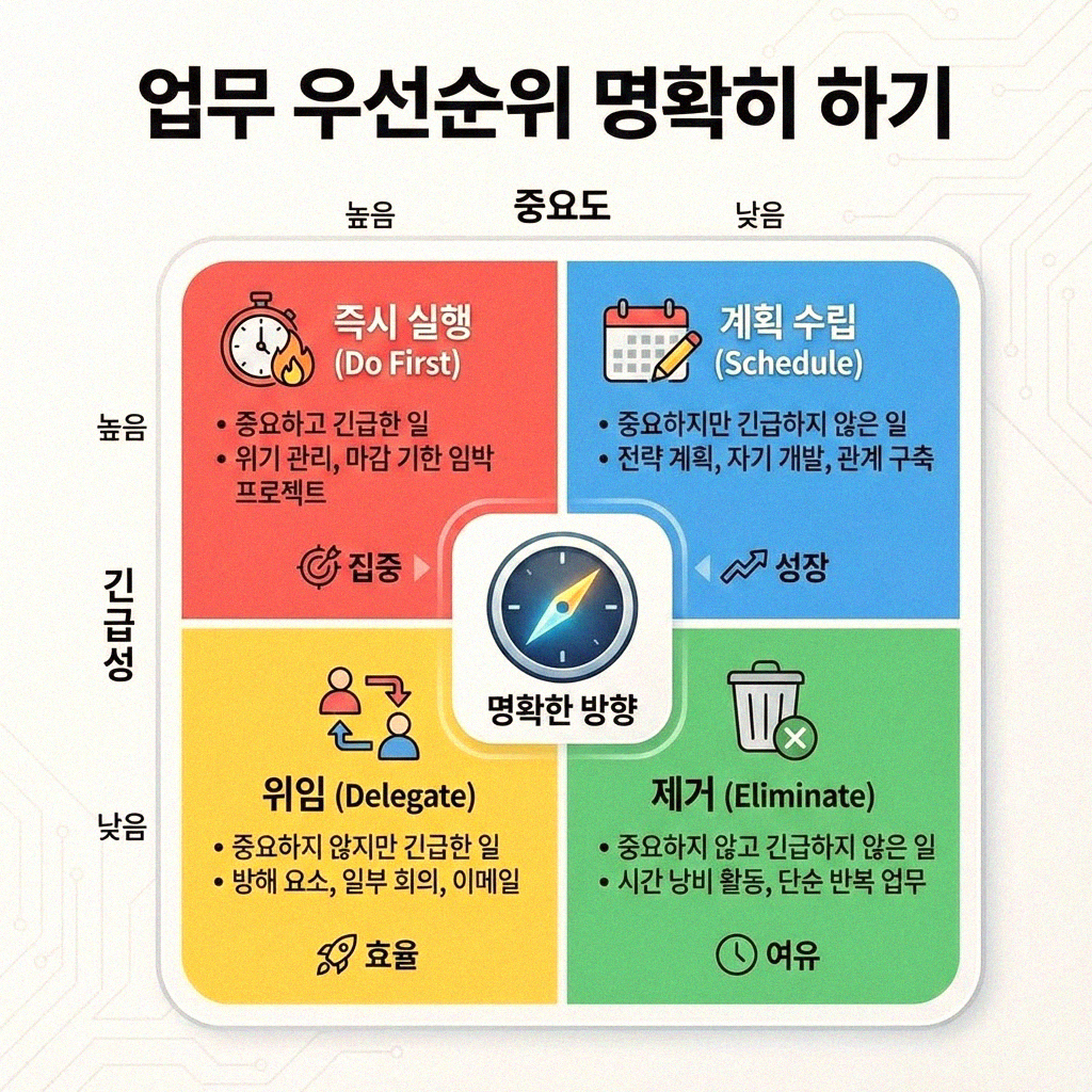 나만의 페이스로 하루 업무량 조절하는 비결
