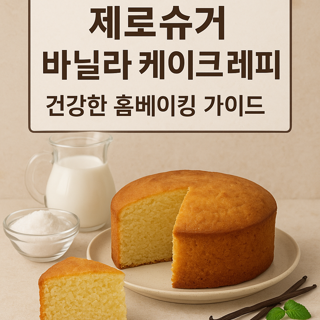 바닐라 케이크