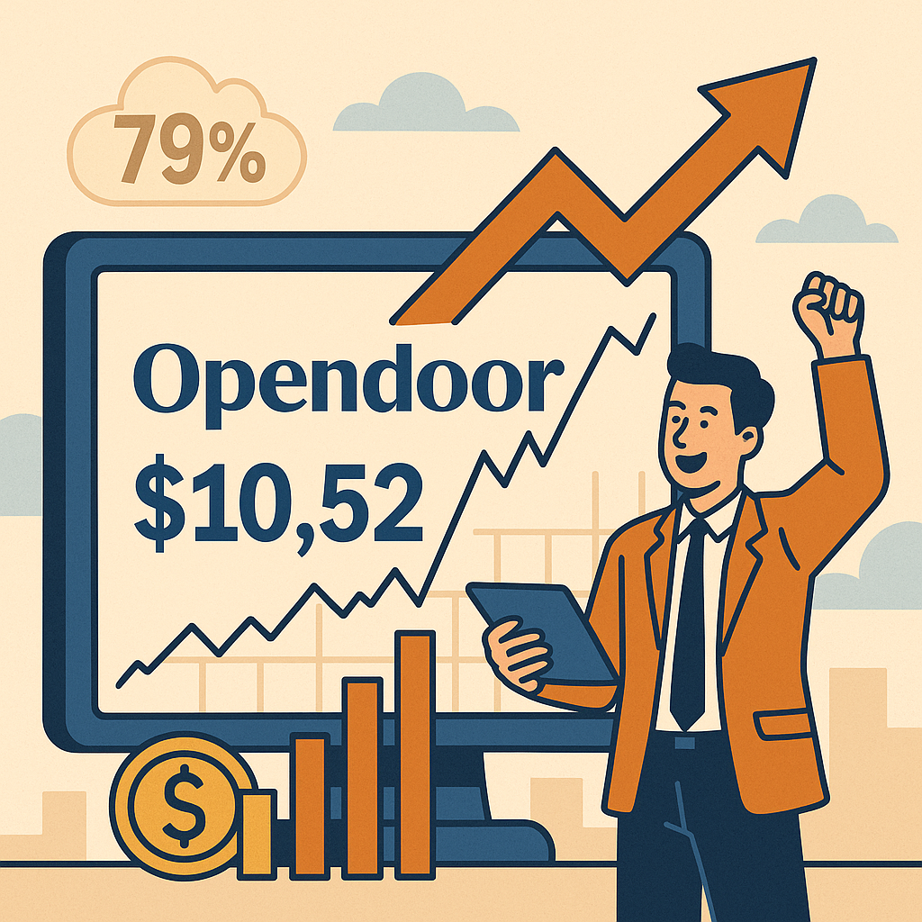 미국 주식 투자 오픈도어(OpendoorOPEN) 오늘 79% 급등 원인 분석